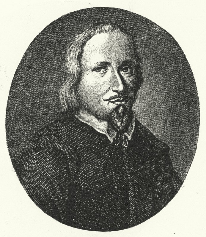 Jakob Boehme, teólogo alemão (gravura) de German School