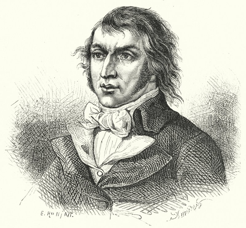 Jean-Lambert Tallien, político revolucionário francês (gravura) de German School