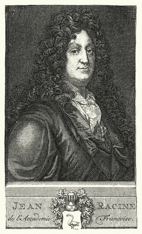 Jean Racine, dramaturgo francês (gravura) de German School