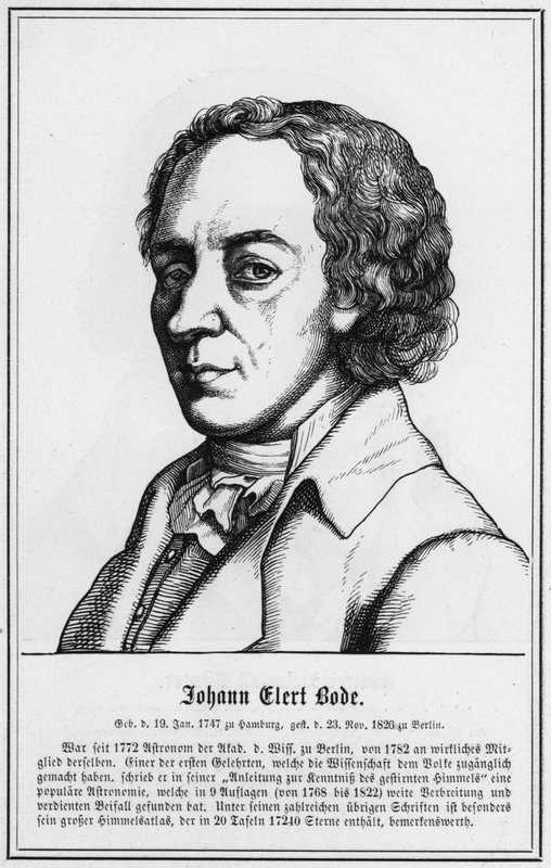 Johann Elert Bode (gravura) de German School