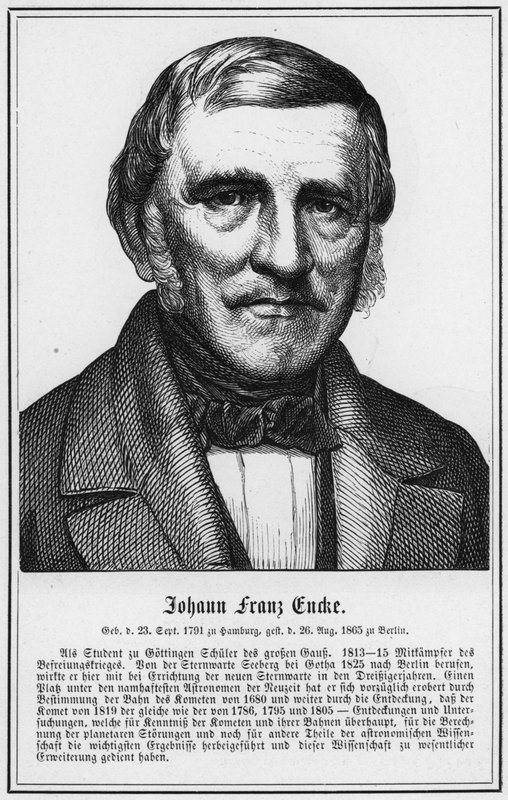 Johann Franz Encke (gravura) de German School