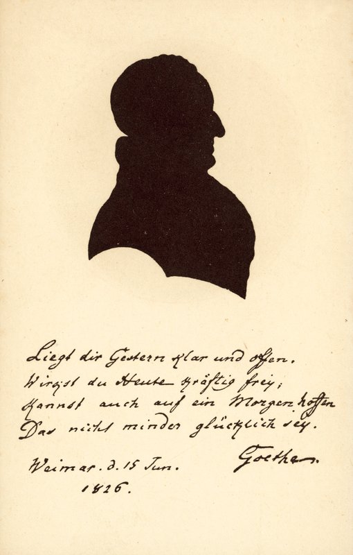 Johann Wolfgang von Goethe (litho) de German School