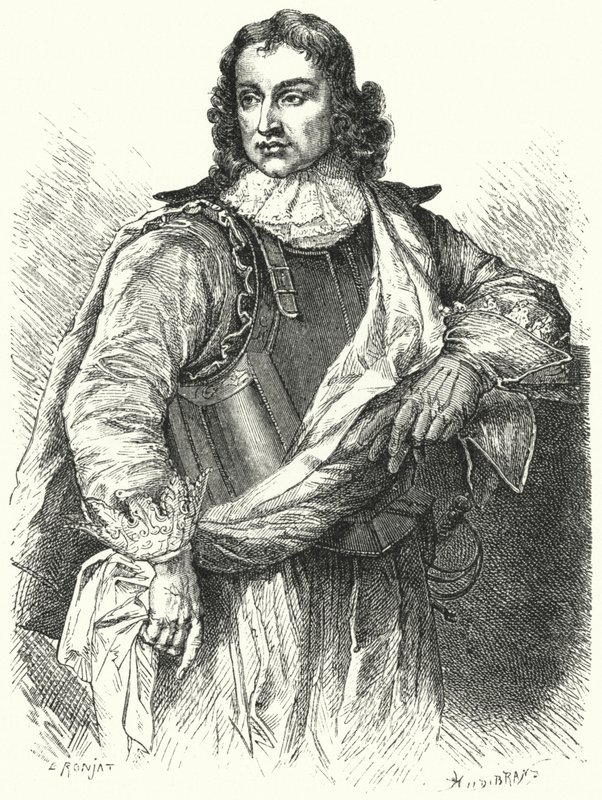 John Lambert, deputado geral e político inglês (gravura) de German School