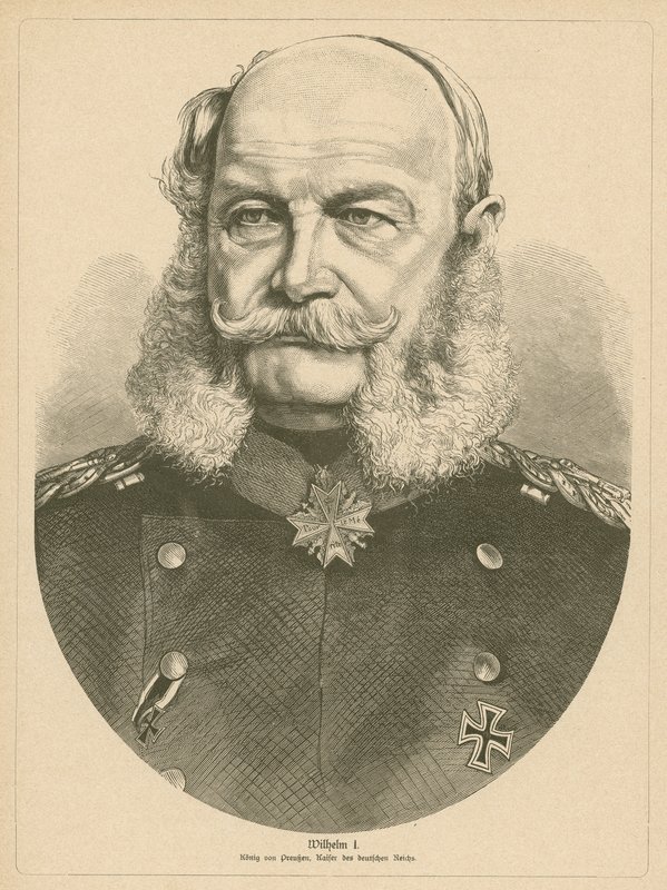 Kaiser Wilhelm I da Alemanha de German School