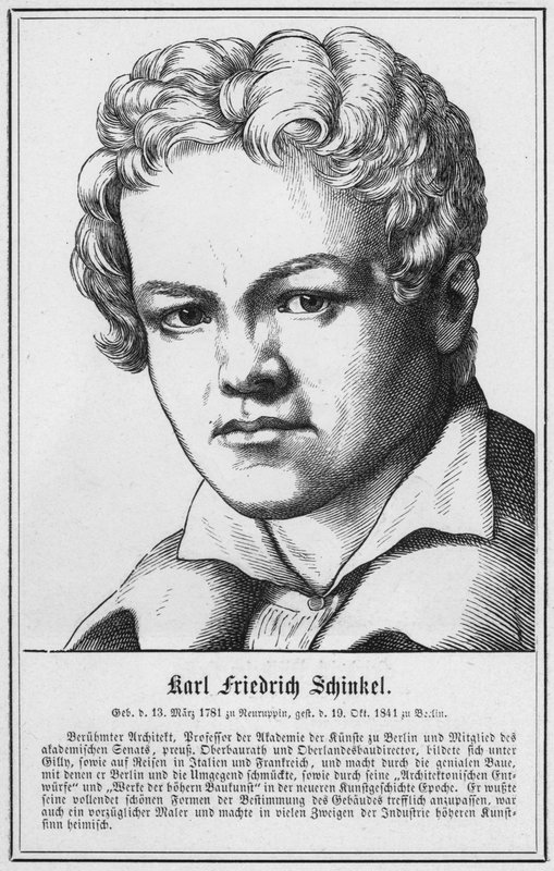 Karl Friedrich Schinkel (gravura) de German School