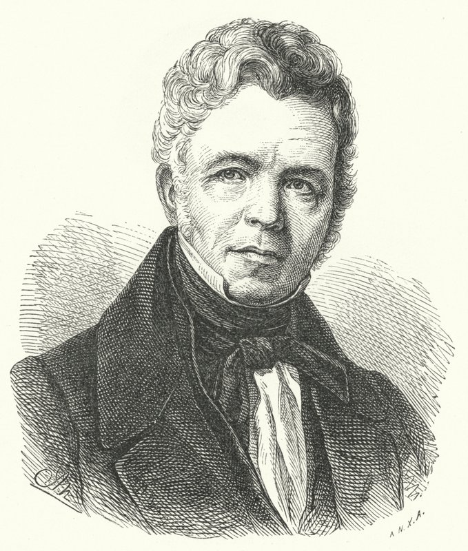 Karl Friedrich Schinkel, arquiteto prussiano, urbanista, artista e designer de German School