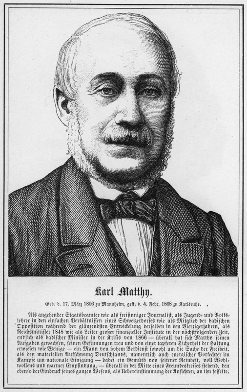 Karl Matthy (gravura) de German School
