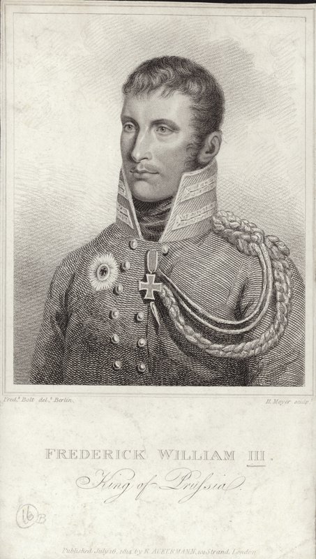 Rei Frederico Guilherme III da Prússia de German School