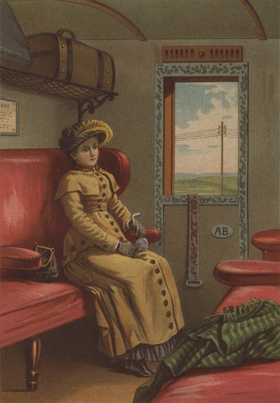 Senhora no trem de German School