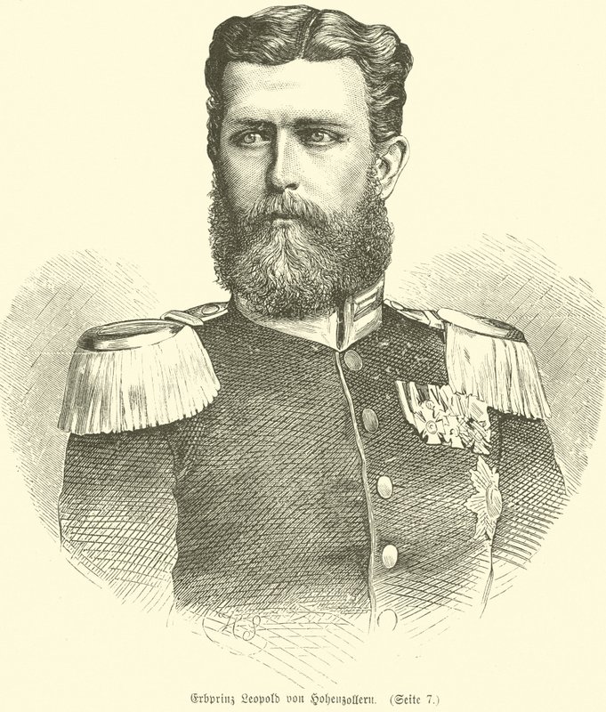 Leopold, príncipe de Hohenzollern de German School