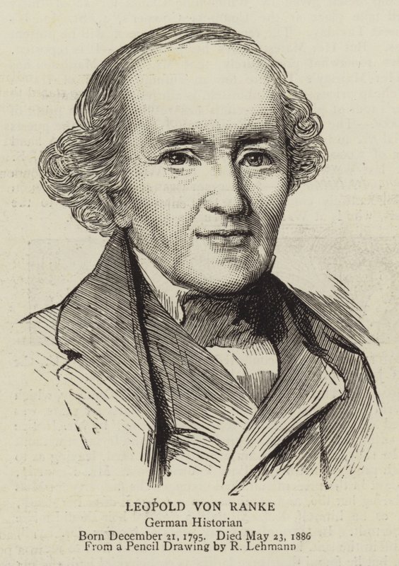 Leopold von Ranke (gravura) de German School