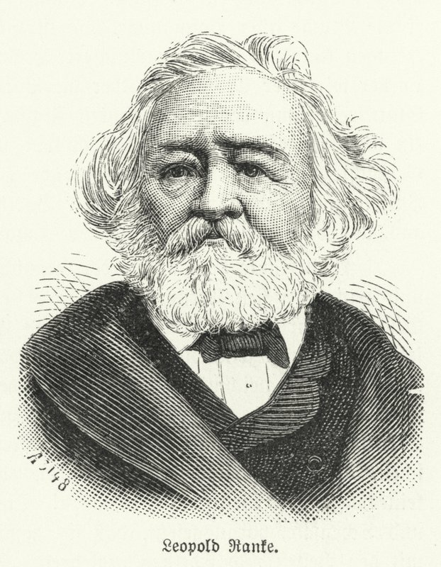 Leopold von Ranke, historiador alemão (litho) de German School
