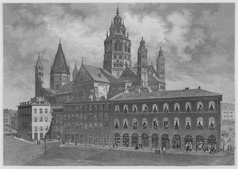 Mainz (gravura) de German School