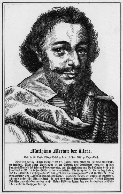 Matthaus Merian the Elder (gravura) de German School