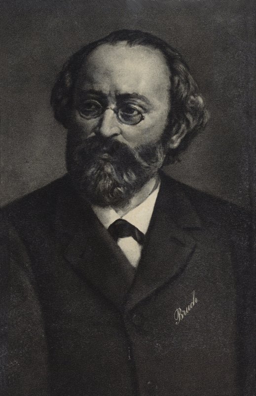 Max Bruch, compositor romântico alemão e maestro (1838-1920) de German School