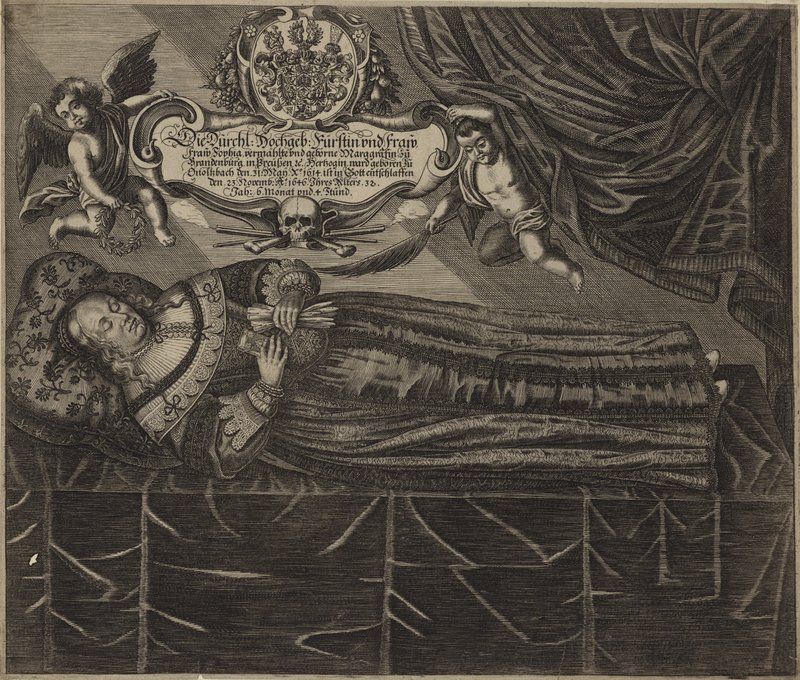 Memorial de Sophie, filha de Sophie of Solms-Laubach de German School
