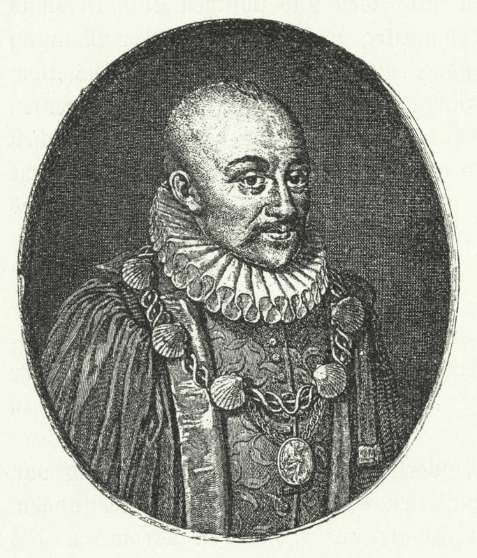 Michel de Montaigne, filósofo francês (gravura) de German School
