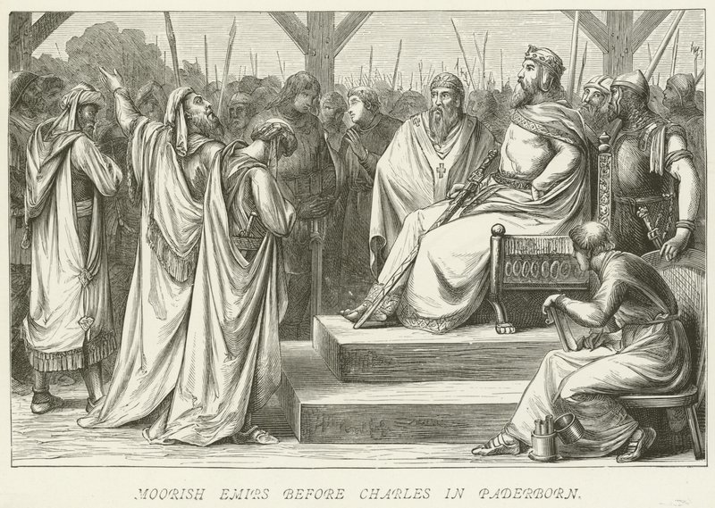 Emires mouros antes de Charles em Paderborn de German School