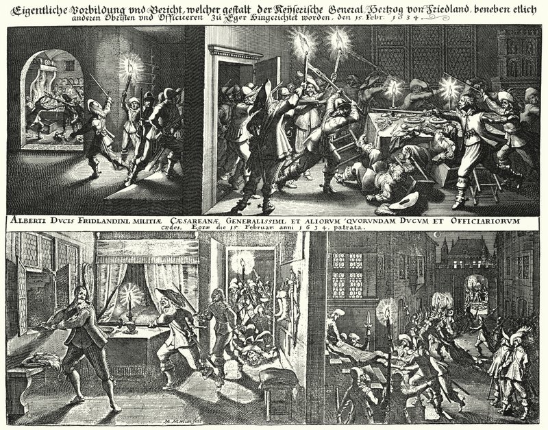 Assassinato de Albrecht von Wallenstein e dos seus apoiantes de German School