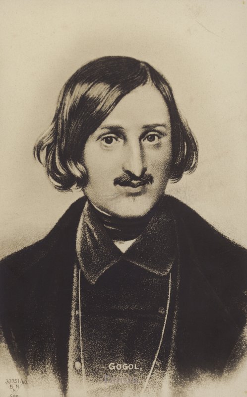Nikolai Gogol, romancista russo, dramaturgo e escritor de contos de German School