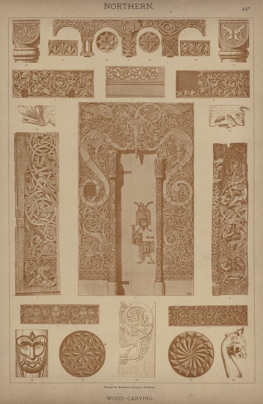 Norte, Madeira-Cultura (cor litho) de German School
