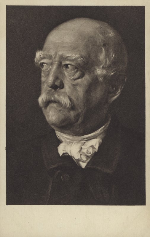 Otto von Bismarck, estadista alemão de German School