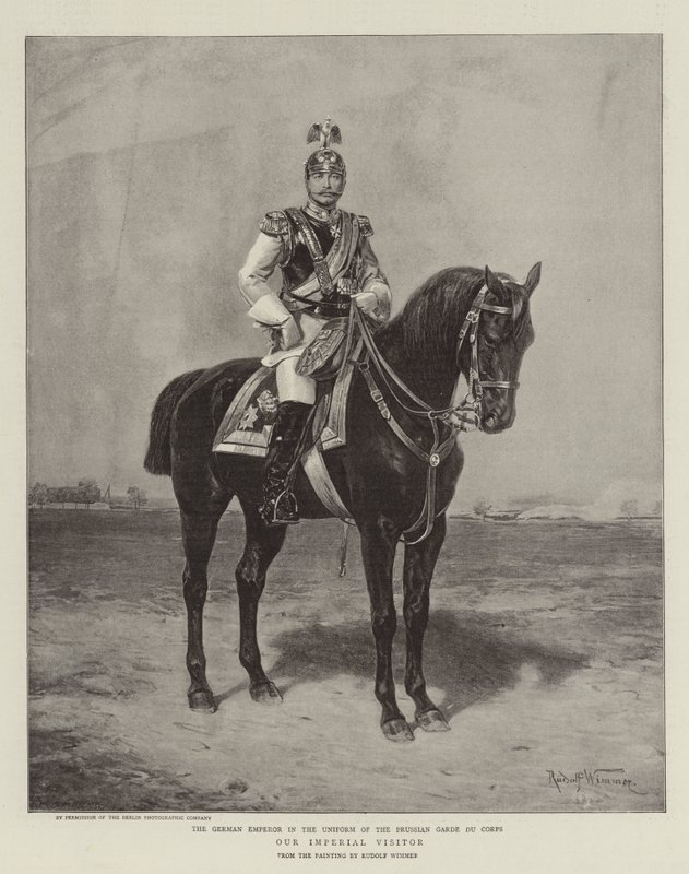 Nosso Visitante Imperial (litho) de German School