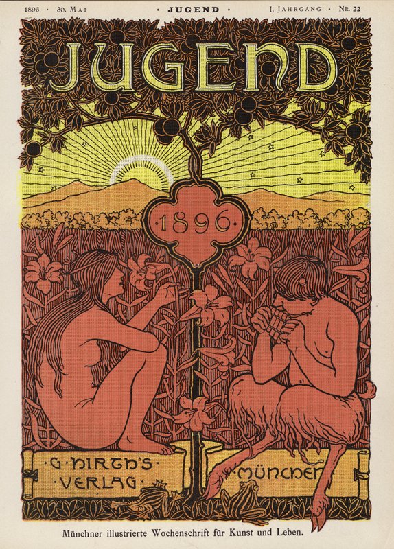 Pan e ninfa de German School