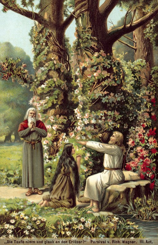 Parsifal de Richard Wagner, Ato III de German School