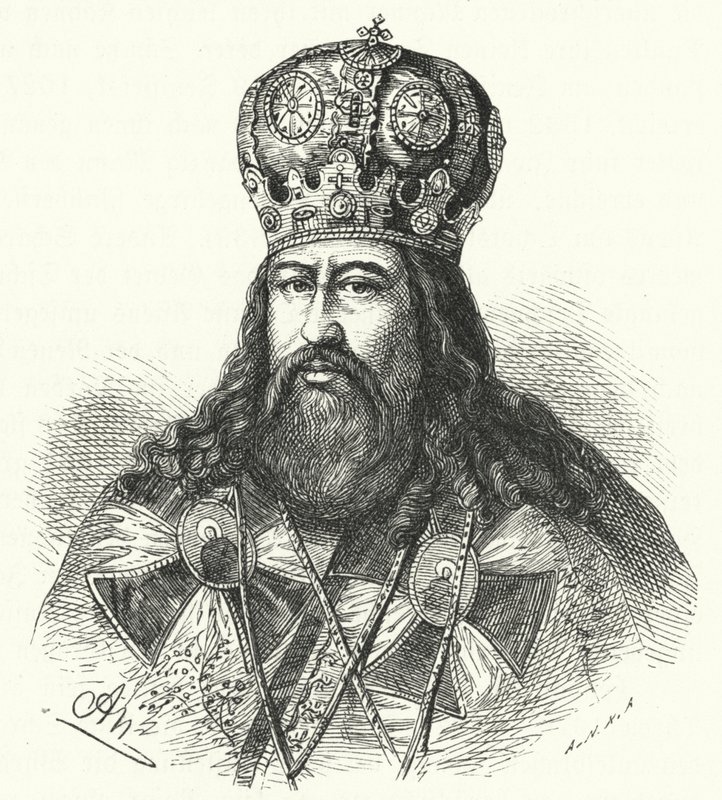 Patriarca Nikon de Moscovo (gravura) de German School
