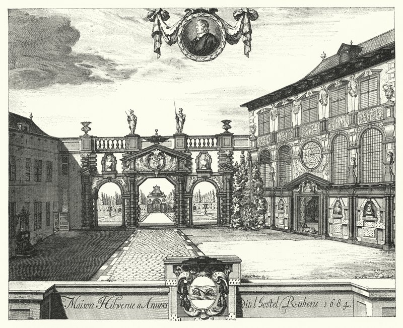 Casa de Peter Paul Rubens, Antuérpia de German School