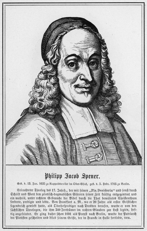 Philipp Jacob Spener (gravura) de German School
