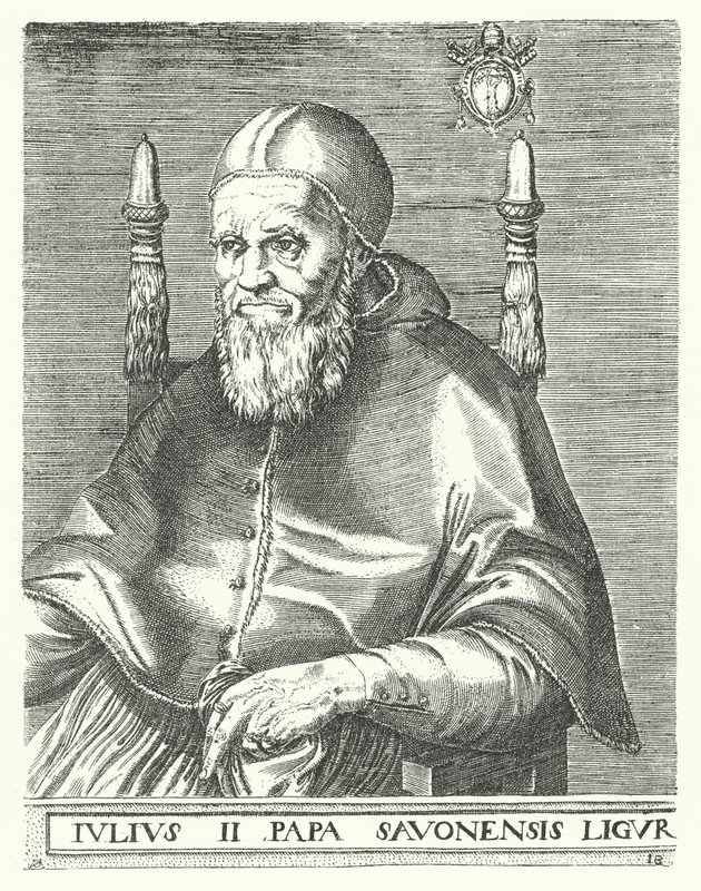 Papa Júlio II (gravura) de German School