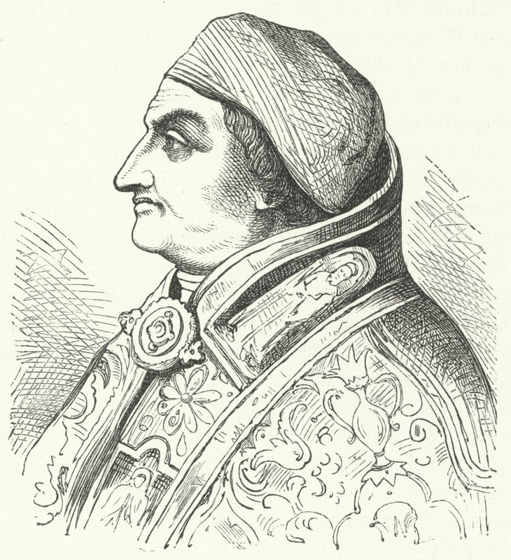 Papa Pio II (gravura) de German School