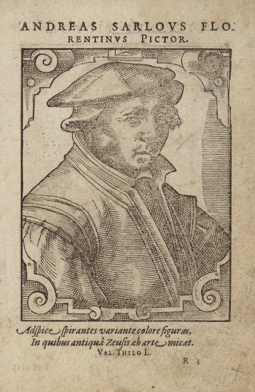 Retrato de Andreas Sarlous de German School