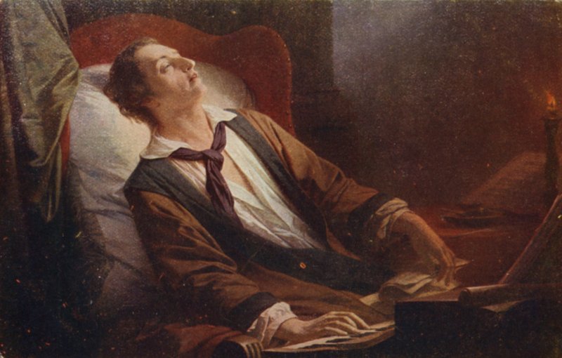 Retrato de Carl Maria von Weber de German School