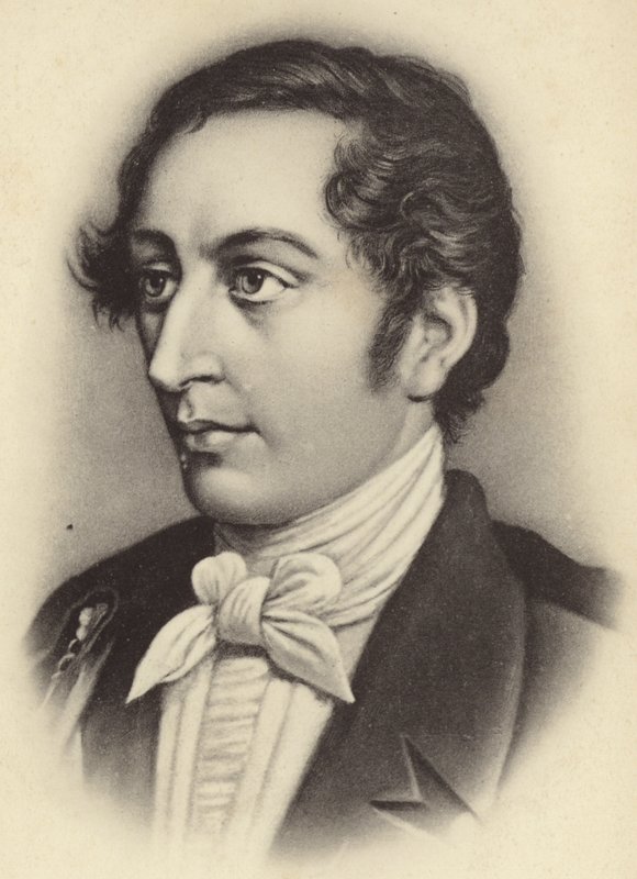 Retrato de Carl Maria von Weber de German School