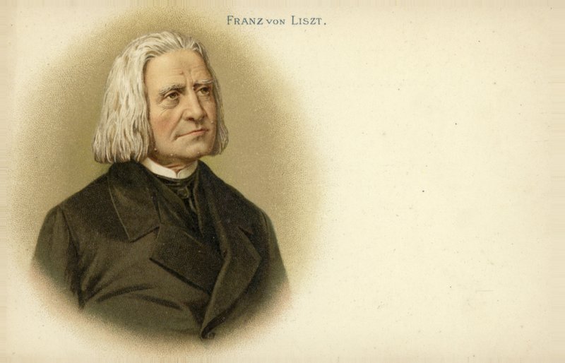 Retrato de Franz Liszt de German School