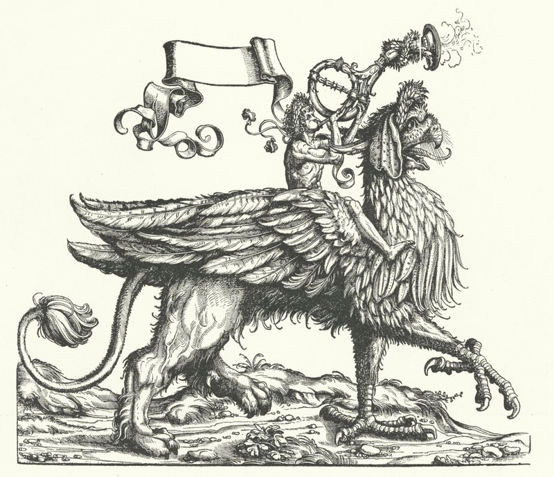 Preco, Herald of Triumph (gravura) de German School