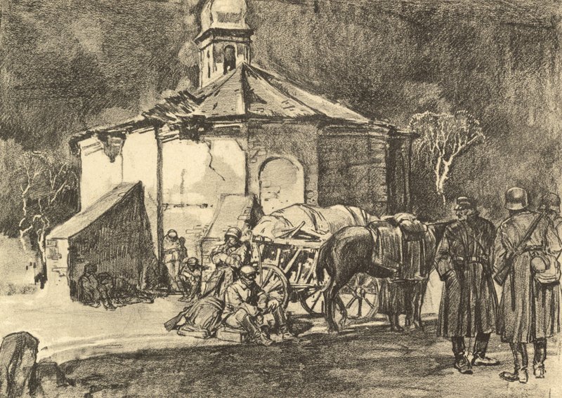 Descanse na igreja em Focsani de German School