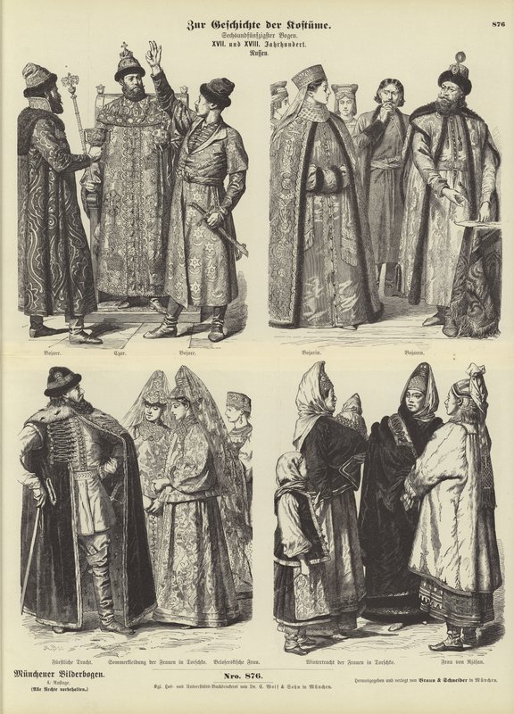 trajes russos de German School