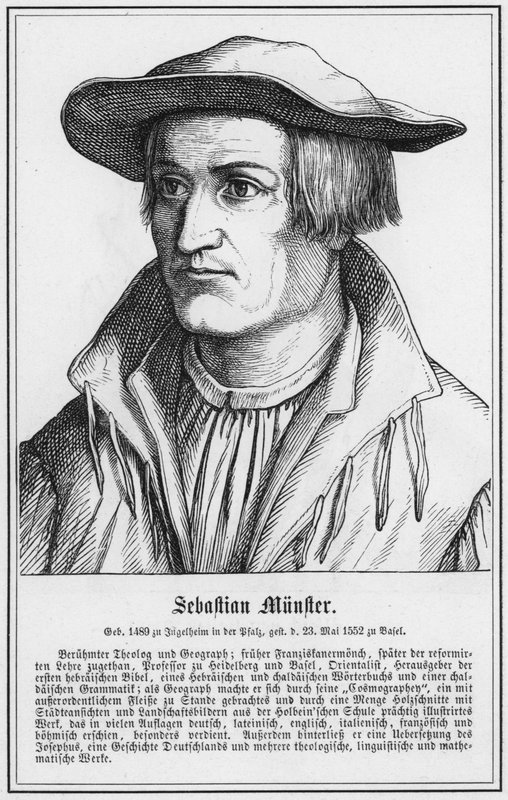 Sebastian Munster (gravura) de German School
