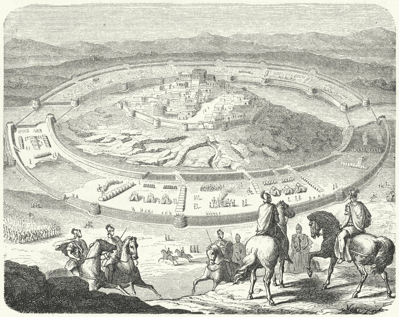 O cerco de Numantia pelos romanos de German School
