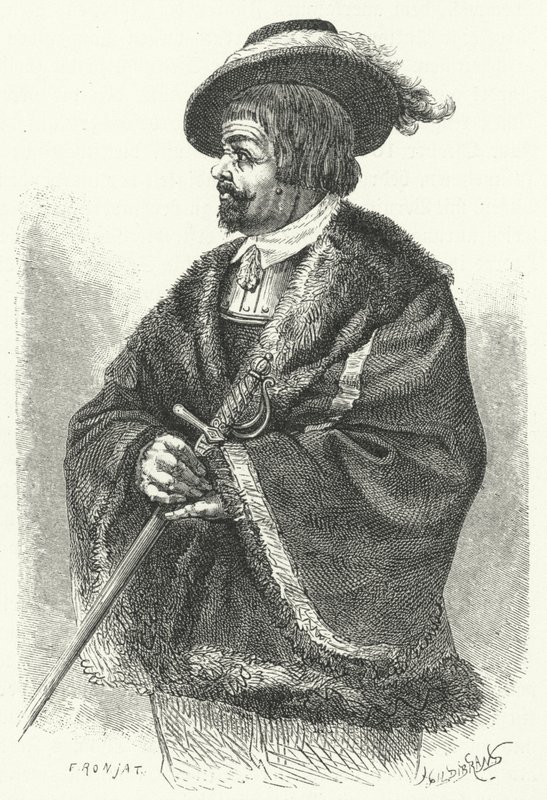 Sir Thomas, Lord Fairfax, comandante-em-chefe do exército parlamentar na Guerra Civil Inglesa (gravura) de German School