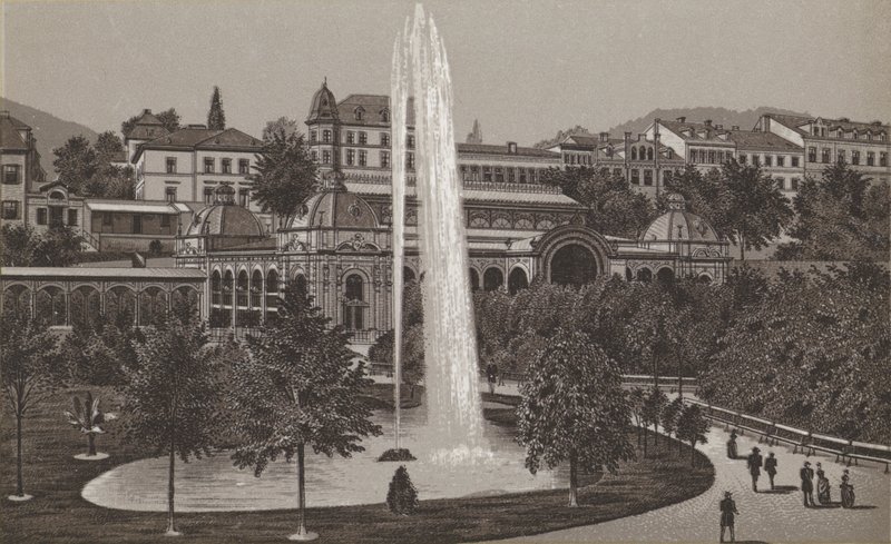 Parque da cidade (litho) de German School