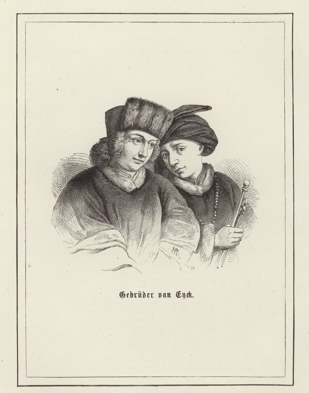 Os irmãos Van Eyck de German School