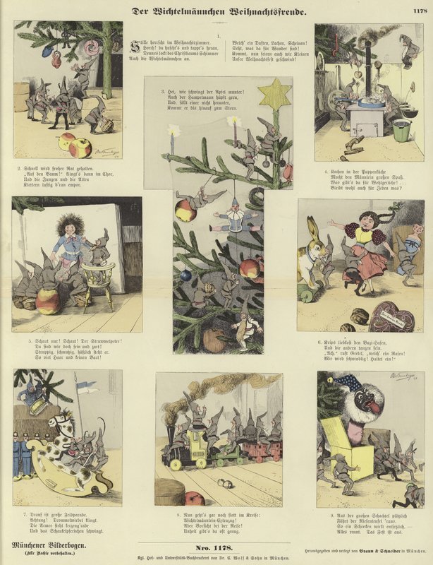 A alegria do Natal dos duendes de German School