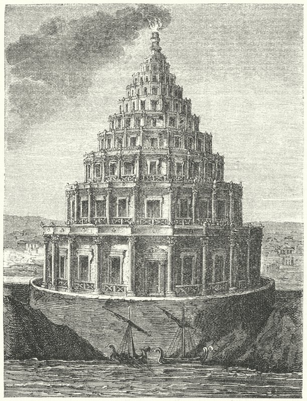 O Pharos de Alexandria, Egito de German School