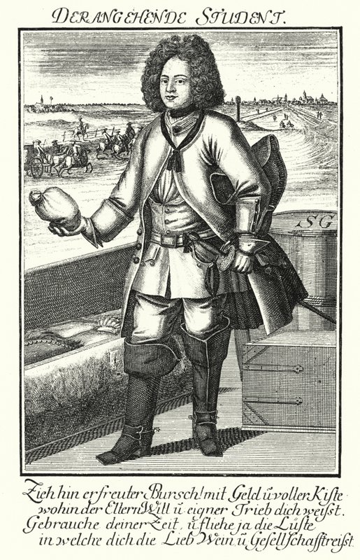 O Potencial Aluno (gravura) de German School