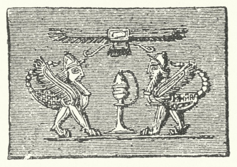 Os Homens Escorpião da Epopéia de Gilgamesh de German School